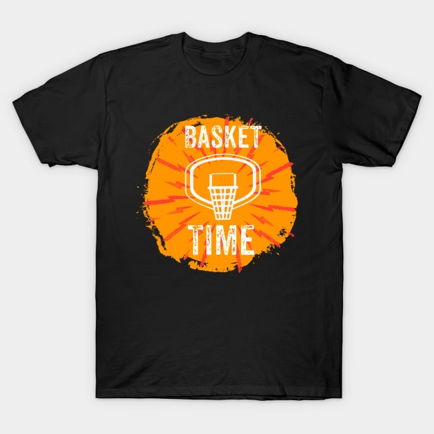 basket time T-Shirt by FIFTY CLOTH